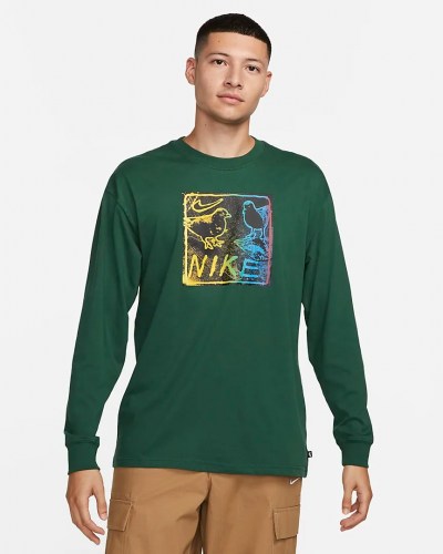 Nike SB Pizza LS T-Shirt gorge green